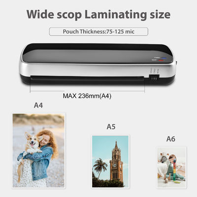 AC110V/60Hz Machine de laminage de bureau Pour 3-6 minutes Temps de réchauffement