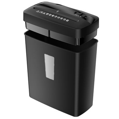 C220P 6 feuilles déchiqueteuse de cartes en plastique 13L mini déchiqueteuse de papier pour bureau et usage domestique