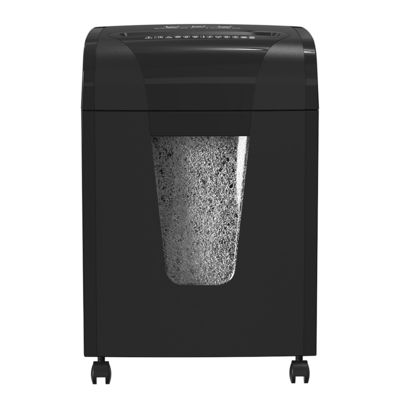 OEM 2 * 12cm taille de déchiquetage micro-coupe déchiquetage de papier 18 feuille 20L avec 4 rouleaux C261P-10