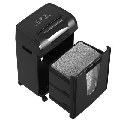 C261P 10 feuille micro-coupé déchiqueteur de papier pour l'intérieur du bureau Utilisez une machine de déchiqueteur 20 Litre Bin