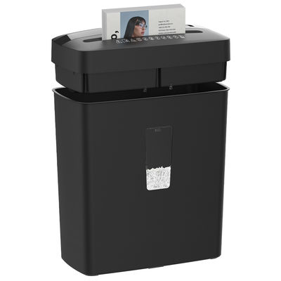 Approbation ETL Machine de destruction de papier compact 6 feuilles Déchiqueteur de papier 13L C220P-6