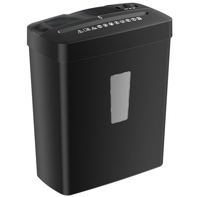 Machine de déchiquetage de papier à découpe transversale de panier de 13L pour bureau à domicile C220P électronique 6 feuilles A4 déchiqueteur de papier