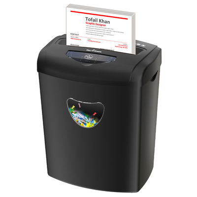 Machine de découpe de papier à domicile à charge lourde 21 litres faible bruit cd218p-10 avec fonction de carte de crédit de déchiquetage de CD