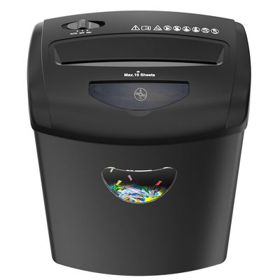 CD218P 5,55 gallons machine à détruire le papier 10 feuilles de papier déchiqueteuse avec protection contre la surcharge inverse