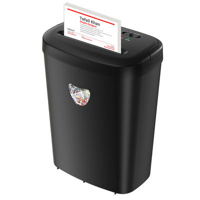 2m/min Vitesse de coupe croisée 12 feuilles Commercial Office Paper Shredder 25L Haute sécurité CD228P