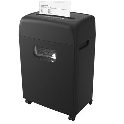 Machine de déchiquetage de papier à haute capacité de 18 feuilles de papier de carte de crédit à découpe croisée de 20L