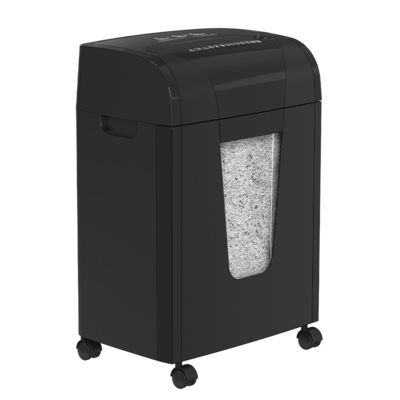 Déchiffreuse à 10 feuilles à micro-coupe avec cycle de fonctionnement de 45 minutes, déchiffreuse à papier à carton/grappin pour bureau C261P-10