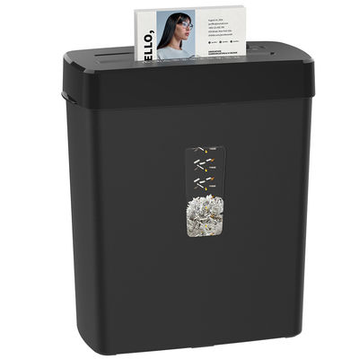 CD222P-8 13L Home Coupe croisée CD déchiquetage 8 feuilles Machine de déchiquetage de papier Avec taille de coupe 4x39mm