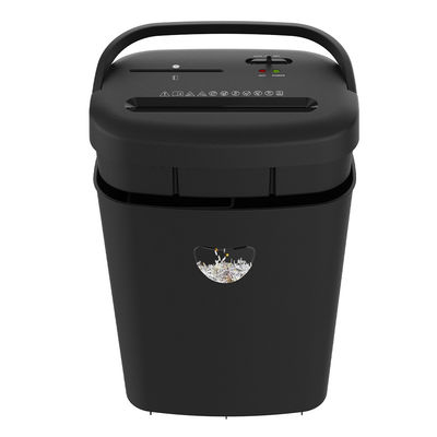 12 feuilles A4 Grand bac à ordures 25L machine de déchiquetage de papier lourd service pour le bureau à domicile déchiquetage carte de crédit CD