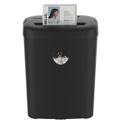 Machine de déchiquetage de papier CD228P de 12 feuilles de 25L, utilisée dans le commerce, pour bureau