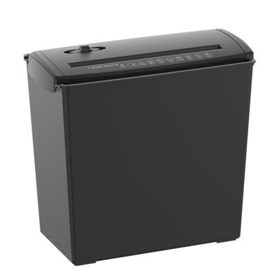 3.8m/Min 72dB Niveau sonore Déchiqueteur de papier à bande légère S606B avec panier de 10L
