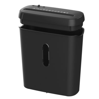Déchiqueteur de papier coupé en bandes de 5 feuilles de capacité de déchiqueteur avec 8L mini panier pour usage domestique et de bureau S616B