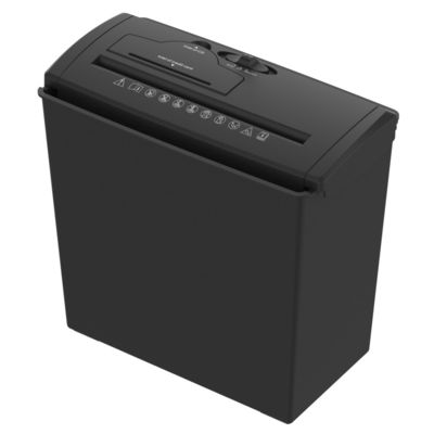 Détructeur de carte de crédit à bande coupée 5 feuilles A4 Déchiqueteur de papier pour usage domestique 10L SD105P