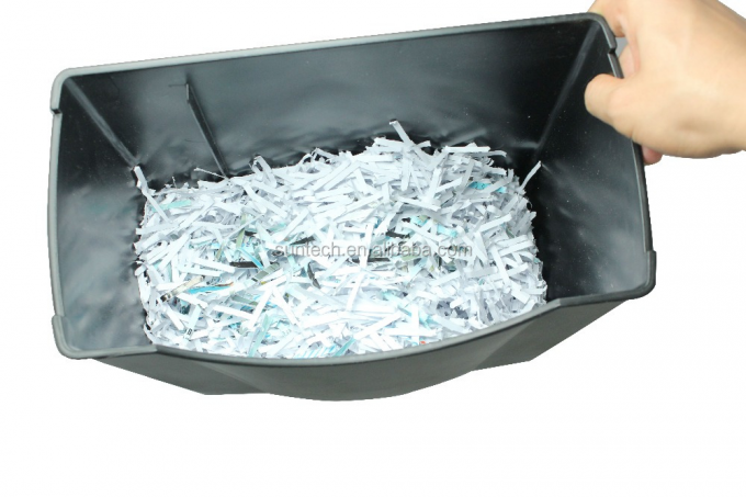 C506P 14L panier à panier machine à découper du papier de carte de crédit de coupe croisée 5 feuilles de capacité pour usage domestique et de bureau 3