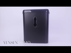 SD108P 8 feuilles déchiqueteur de papier à bande, niveau de sécurité P2 avec 11L Bin