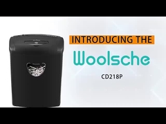 CD218P-10 Déchiqueteur de feuilles de papier de haute sécurité P-4 de niveau 10, avec fenêtre pour la maison et le bureau