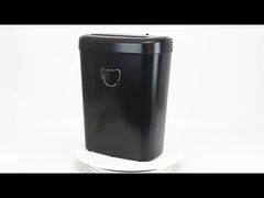 CD228P-12 Déchiqueteur de papier lourd pour bureau avec une grande corbeille de 25L